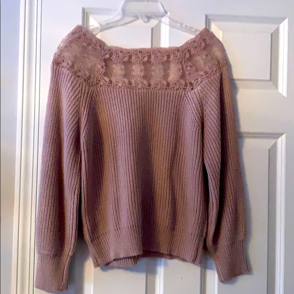 Mauve Sweater